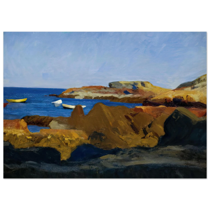 Edward Hopper - Cove at Ogunquit Fine Art Poster