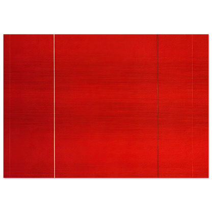 Vir Heroicus Sublimis - Barnett Newman Brushed Aluminum Print - 70x100 cm / 28x40 inches | Barnett Newman Aluminum Print | Barnett Newman Prints
