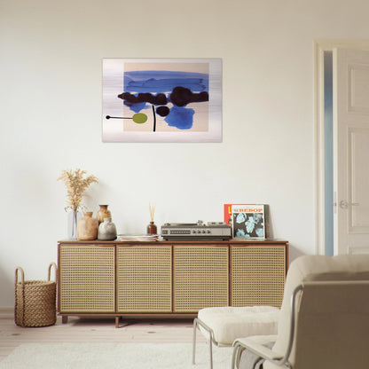 THE PASSION FLOWER 1986 - Victor Pasmore Brushed Aluminum Print - 70x100 cm / 28x40 inches | Victor Pasmore Aluminum Print | Victor Pasmore Prints