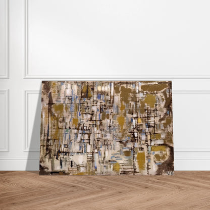 Untitled - 1952 - Maria Helena Vieira da Silva Brushed Aluminum Print - 70x100 cm / 28x40 inches | Maria Helena Vieira da Silva Aluminum Print | Maria Helena Vieira da Silva Prints