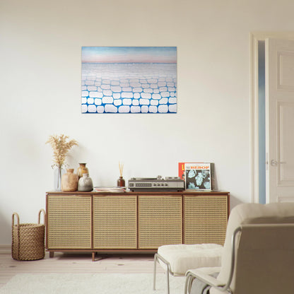 Sky Above Clouds IV - Georgia O'Keeffe Brushed Aluminum Print - 70x100 cm / 28x40 inches | Georgia O'Keeffe Aluminum Print | Georgia O'Keeffe Prints