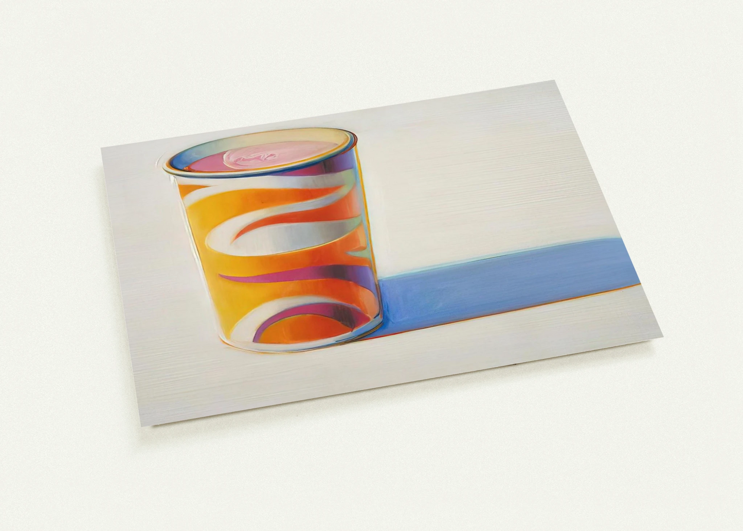 Drink Cup - 1972 By Wayne Thiebaud Pack of 10 Post Cards | Wayne Thiebaud Post Cards | A6 (10.5 x 14.8 cm) - 4.1 x 5.8 inches