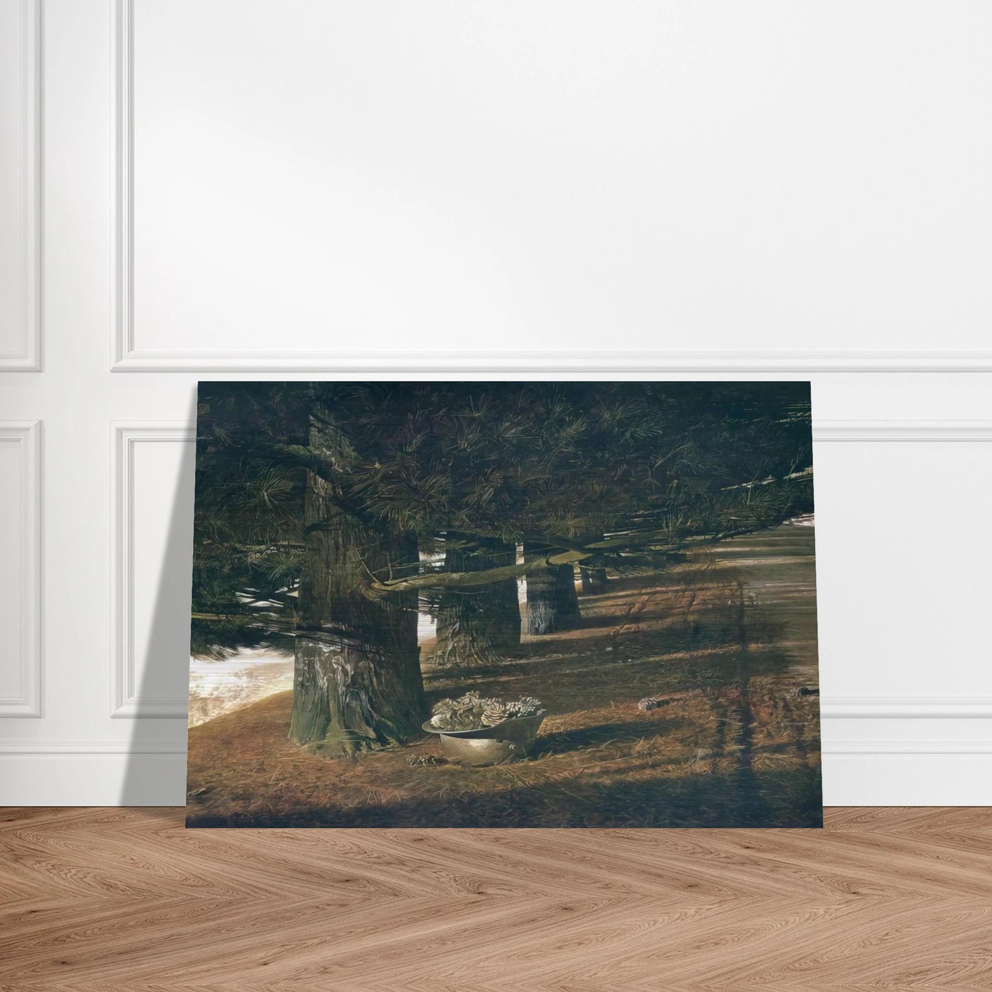 PINE BARON - Andrew Wyeth Brushed Aluminum Print - 70x100 cm / 28x40 inches | Andrew Wyeth Aluminum Print | Andrew Wyeth Prints