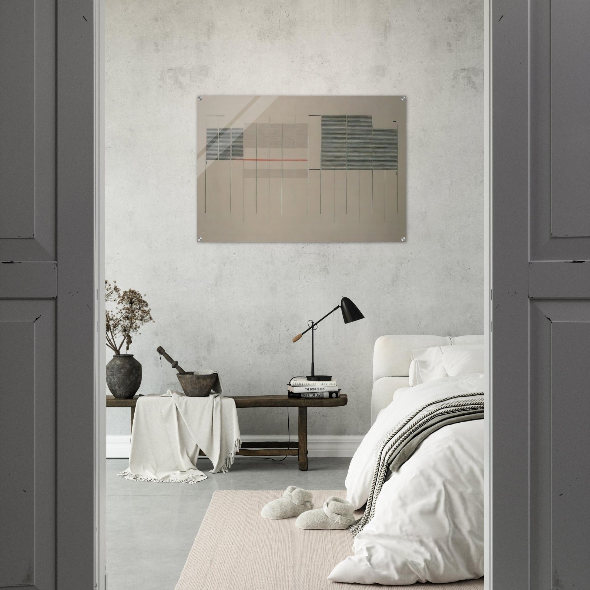 Acrilico no. 13 - 1976 - Bice Lazzari Acrylic Print - 70x100 cm / 28x40″ inches