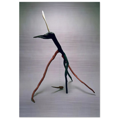APPLE MONSTER 1938 - Alexander Calder Brushed Aluminum Print - 70x100 cm / 28x40 inches | Alexander Calder Aluminum Print | Alexander Calder Prints