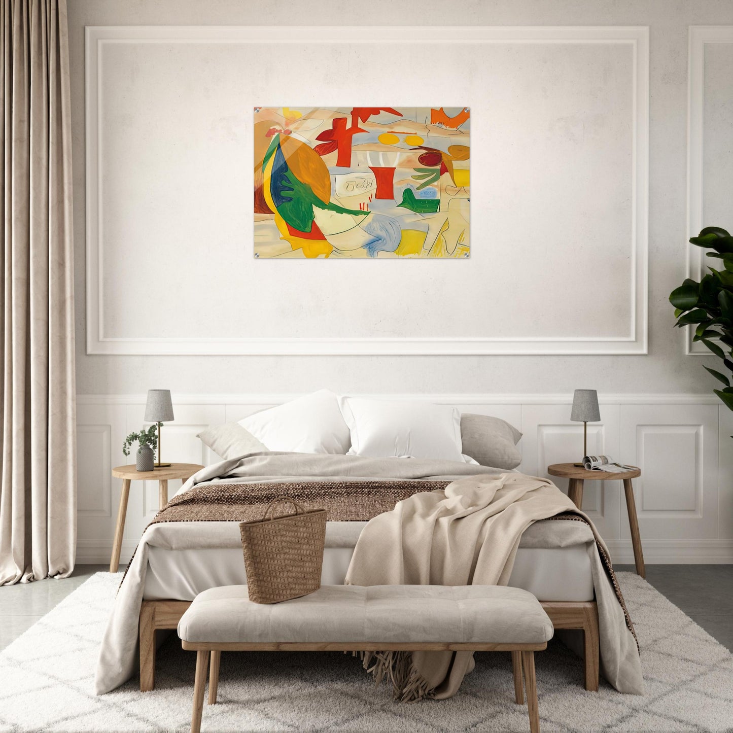 Abstract Landscape, 1951- - Helen Frankenthaler Acrylic Print - 70x100 cm / 28x40″ inches