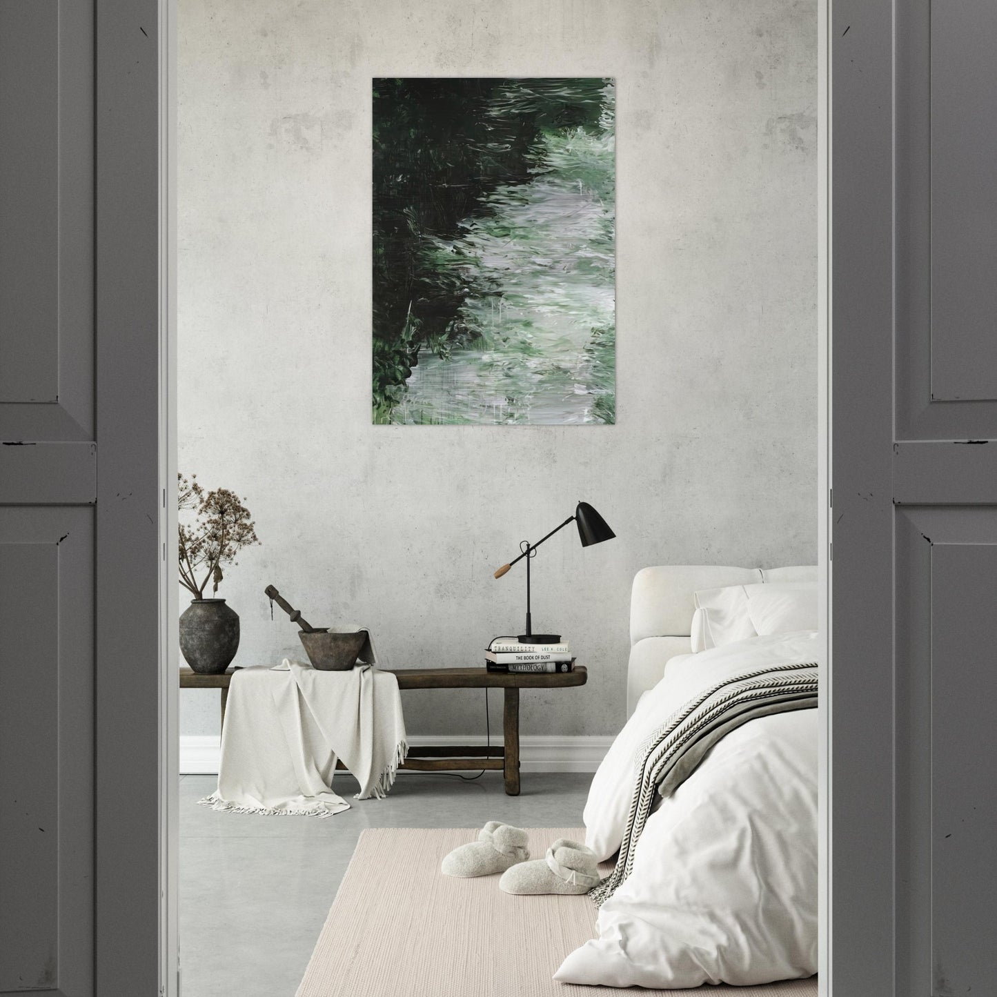 Untitled Part VII - Cy Twombly Brushed Aluminum Print - 70x100 cm / 28x40 inches | Cy Twombly Aluminum Print | Cy Twombly Prints