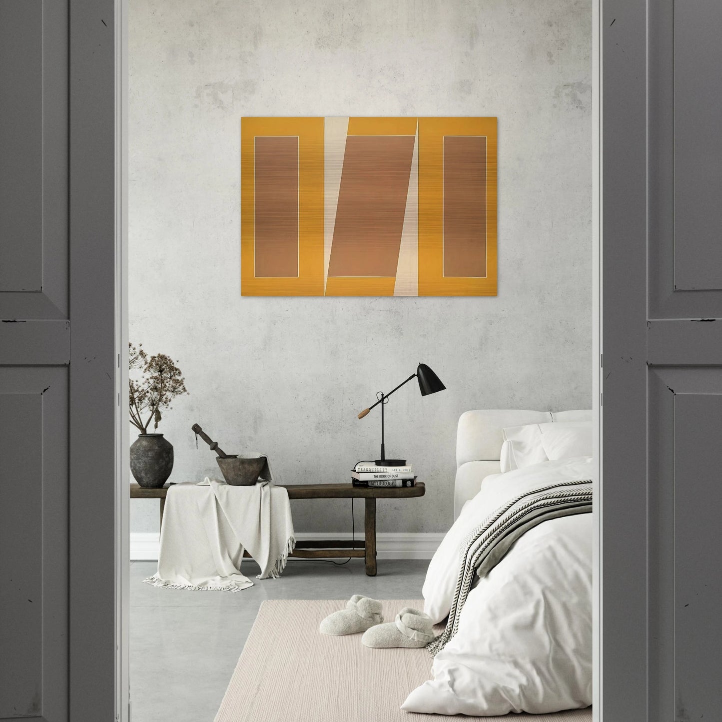 Untitled - 1968 - Mark Lancaster Brushed Aluminum Print - 70x100 cm / 28x40 inches | Mark Lancaster Aluminum Print | Mark Lancaster Prints