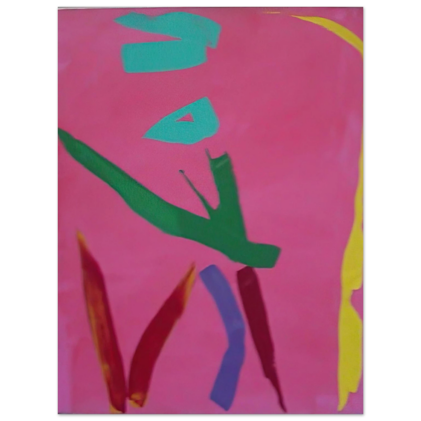 Ray Parker - Untitled #71 - 1974  75x100 cm / 30x40inches Fine Art Poster