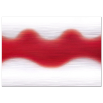 N30 - 1963 - Wojciech Fangor Brushed Aluminum Print - 70x100 cm / 28x40 inches | Wojciech Fangor Aluminum Print | Wojciech Fangor Prints