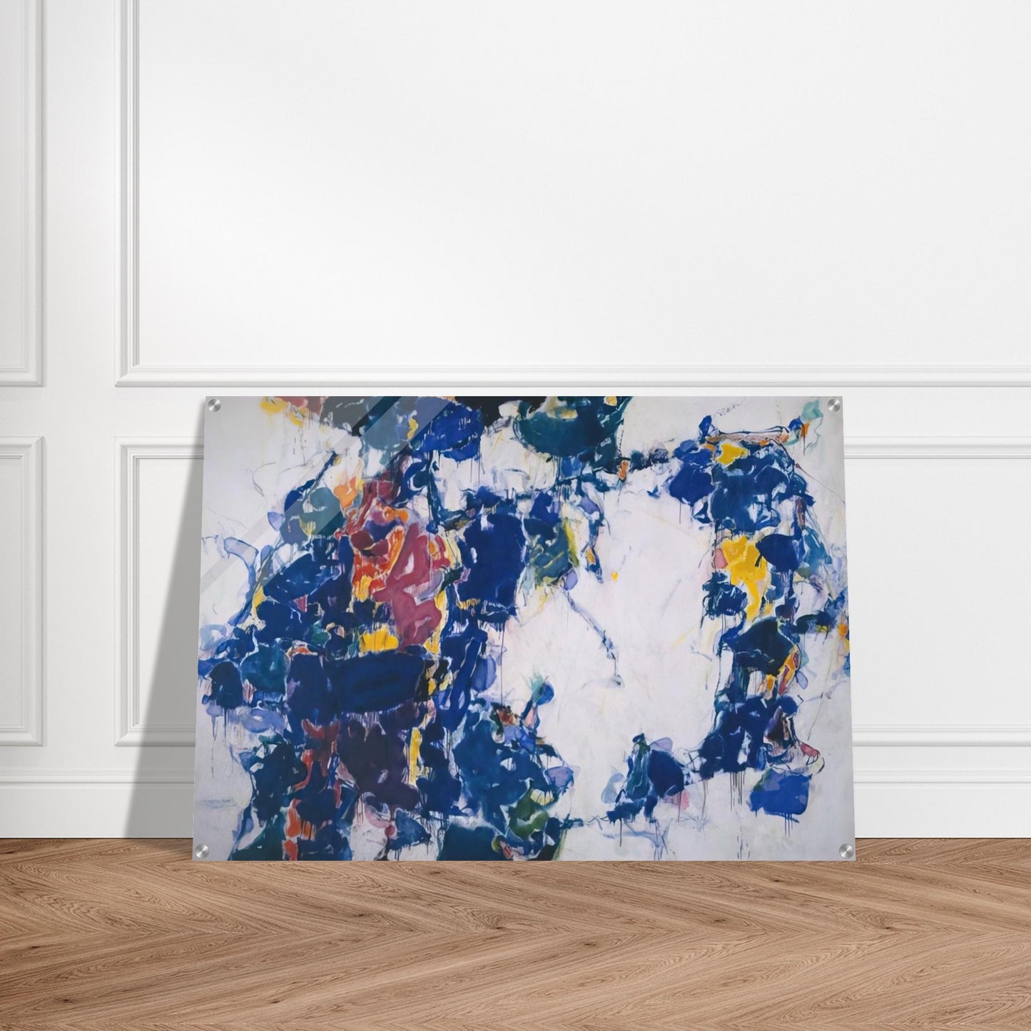 Around the Blues - Sam Francis Acrylic Print - 70x100 cm / 28x40″ inches