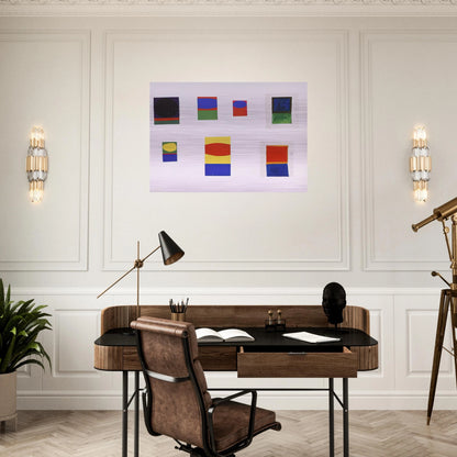 Tablet #153 - Ellsworth Kelly Brushed Aluminum Print - 70x100 cm / 28x40 inches | Ellsworth Kelly Aluminum Print | Ellsworth Kelly Prints