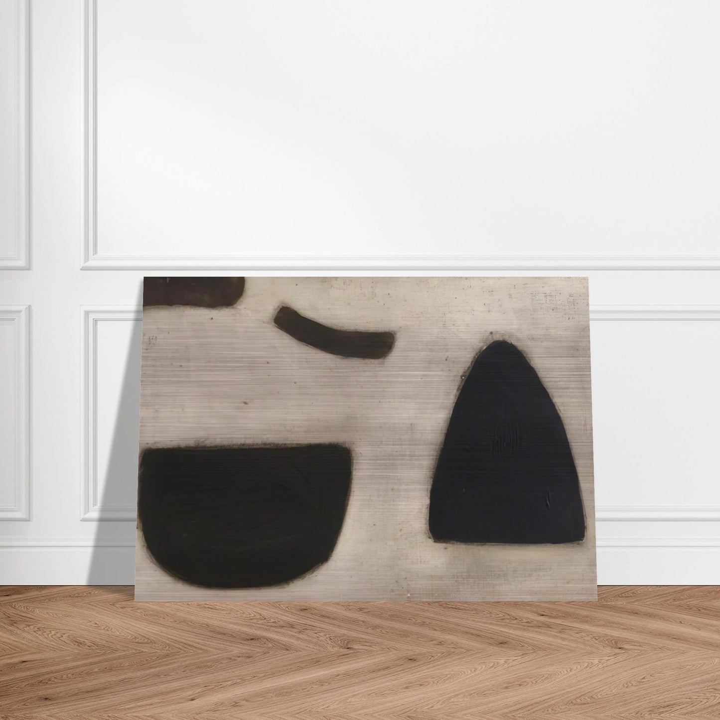 Message Obscure I - 1965 - William Scott Brushed Aluminum Print - 70x100 cm / 28x40 inches | William Scott Aluminum Print | William Scott Prints