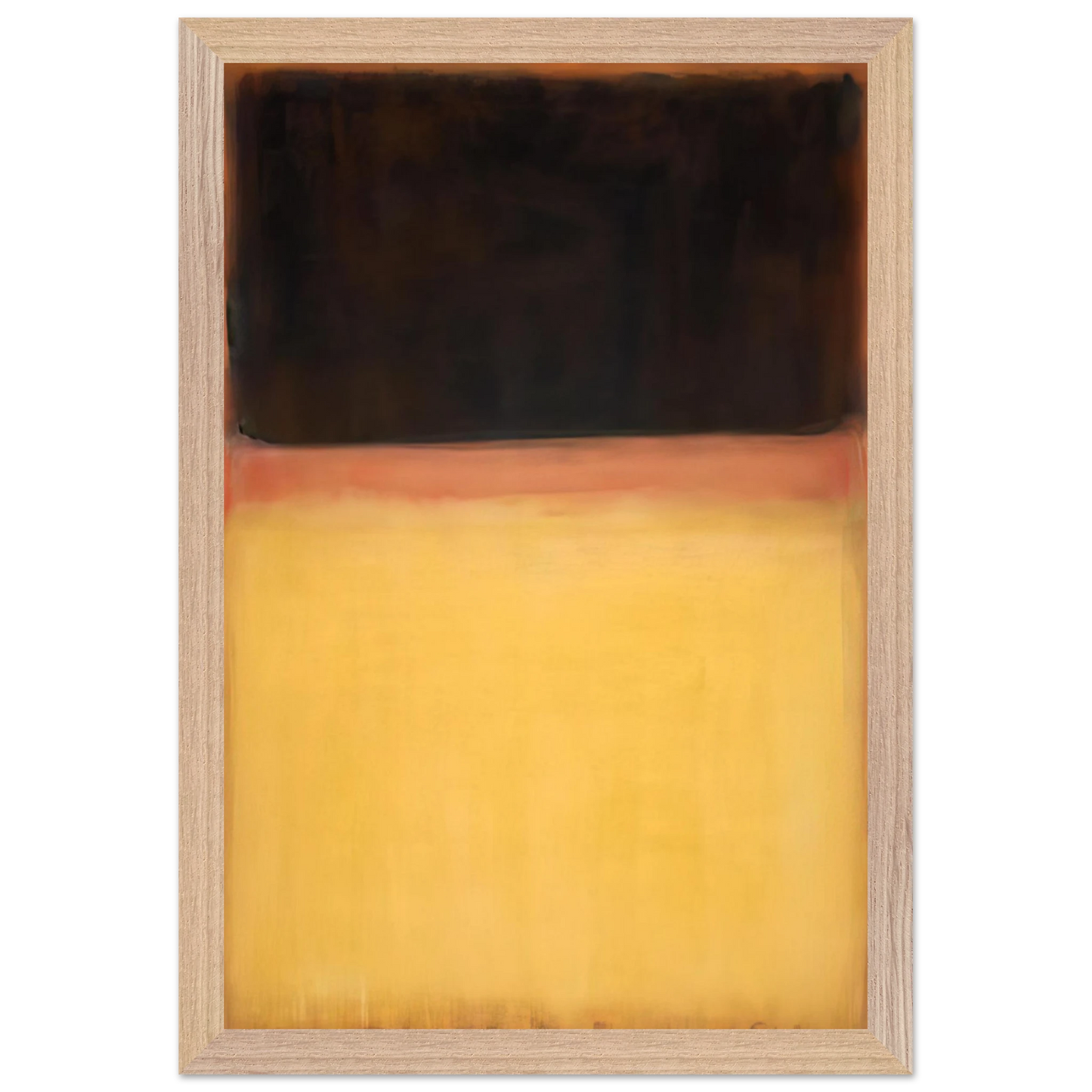 Mark Rothko - No.9 Dark over Light Earth - 1954 Wall Art - 30x40 cm / 12x16 inches - Fine Art Poster - -