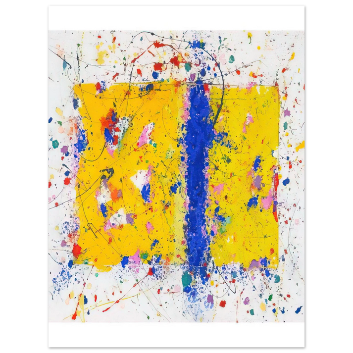 Sam Francis - Light in Itself  75x100 cm / 30x40inches Fine Art Poster