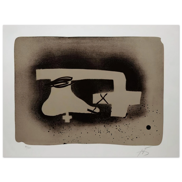 Antoni Tapies - ERINNERUNGEN I 1988  75x100 cm / 30x40inches Fine Art Poster