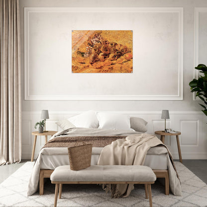 Still Life with Grapes, Pears and Lemons - Vincent van Gogh Acrylic Print - 70x100 cm / 28x40″ inches