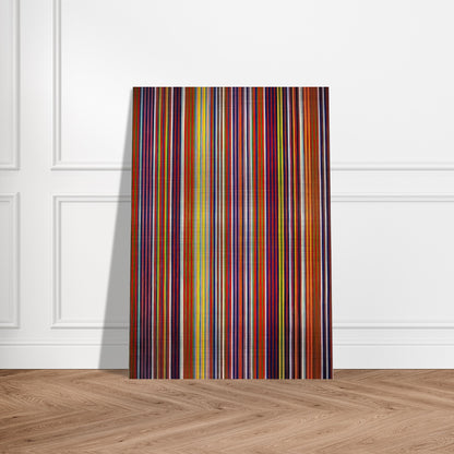 Untitled - 1964 - Gene Davis Brushed Aluminum Print - 70x100 cm / 28x40 inches | Gene Davis Aluminum Print | Gene Davis Prints