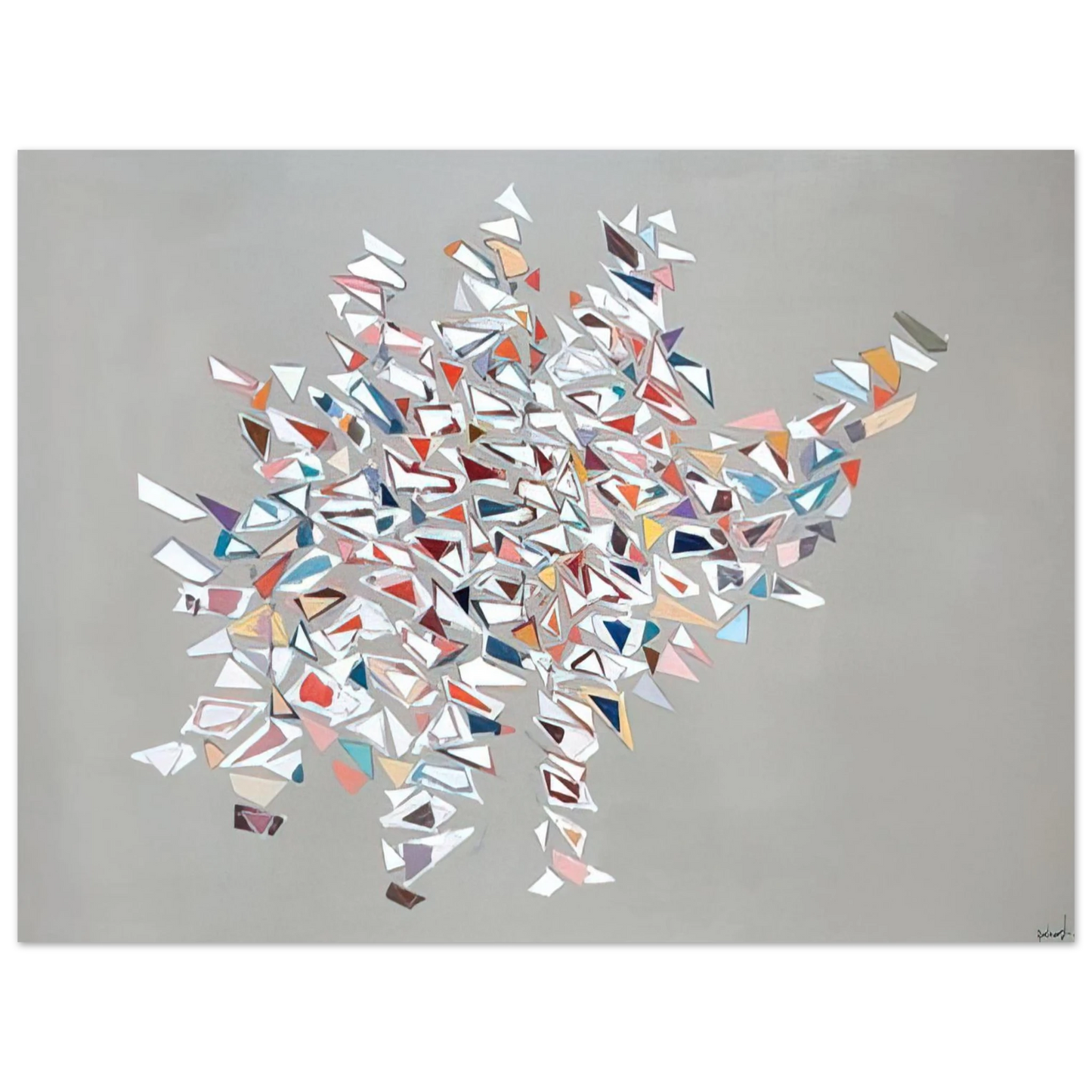 Robert Goodnough - Untitled - 1996  75x100 cm / 30x40inches Fine Art Poster