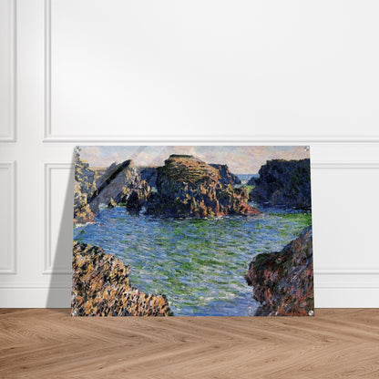 Coming into Port-Goulphar, Belle-Ile - claude monet Acrylic Print - 70x100 cm / 28x40″ inches