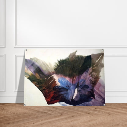 Phenomena Over the Cusp - Paul Jenkins Acrylic Print - 70x100 cm / 28x40″ inches