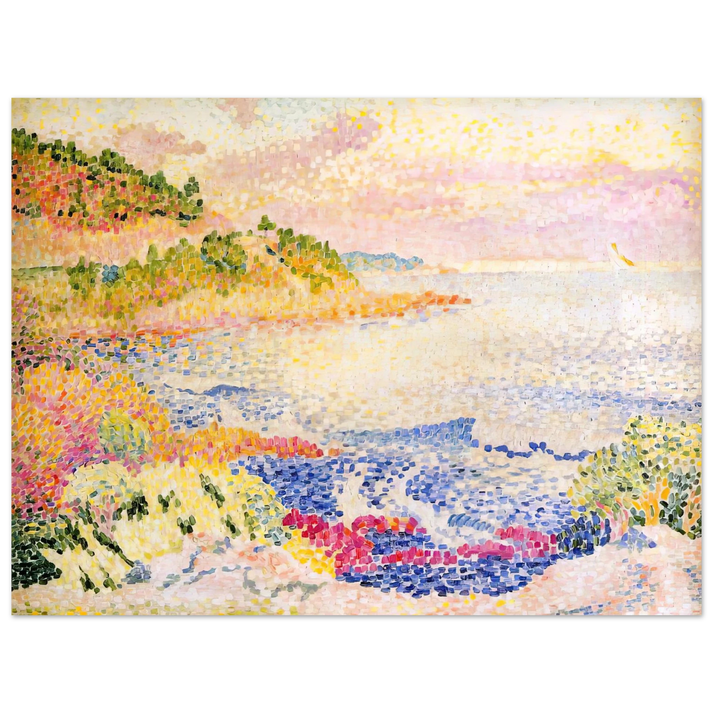 Henri-Edmond Cross - The Maures  75x100 cm / 30x40inches Fine Art Poster