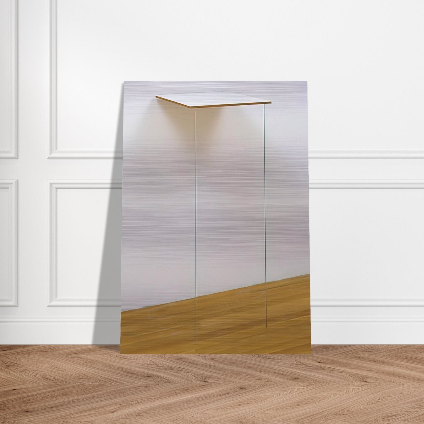Pace - Robert Ryman Brushed Aluminum Print - 70x100 cm / 28x40 inches | Robert Ryman Aluminum Print | Robert Ryman Prints