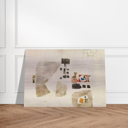 Komposition - 1956 - Julius Bissier Brushed Aluminum Print - 70x100 cm / 28x40 inches | Julius Bissier Aluminum Print | Julius Bissier Prints