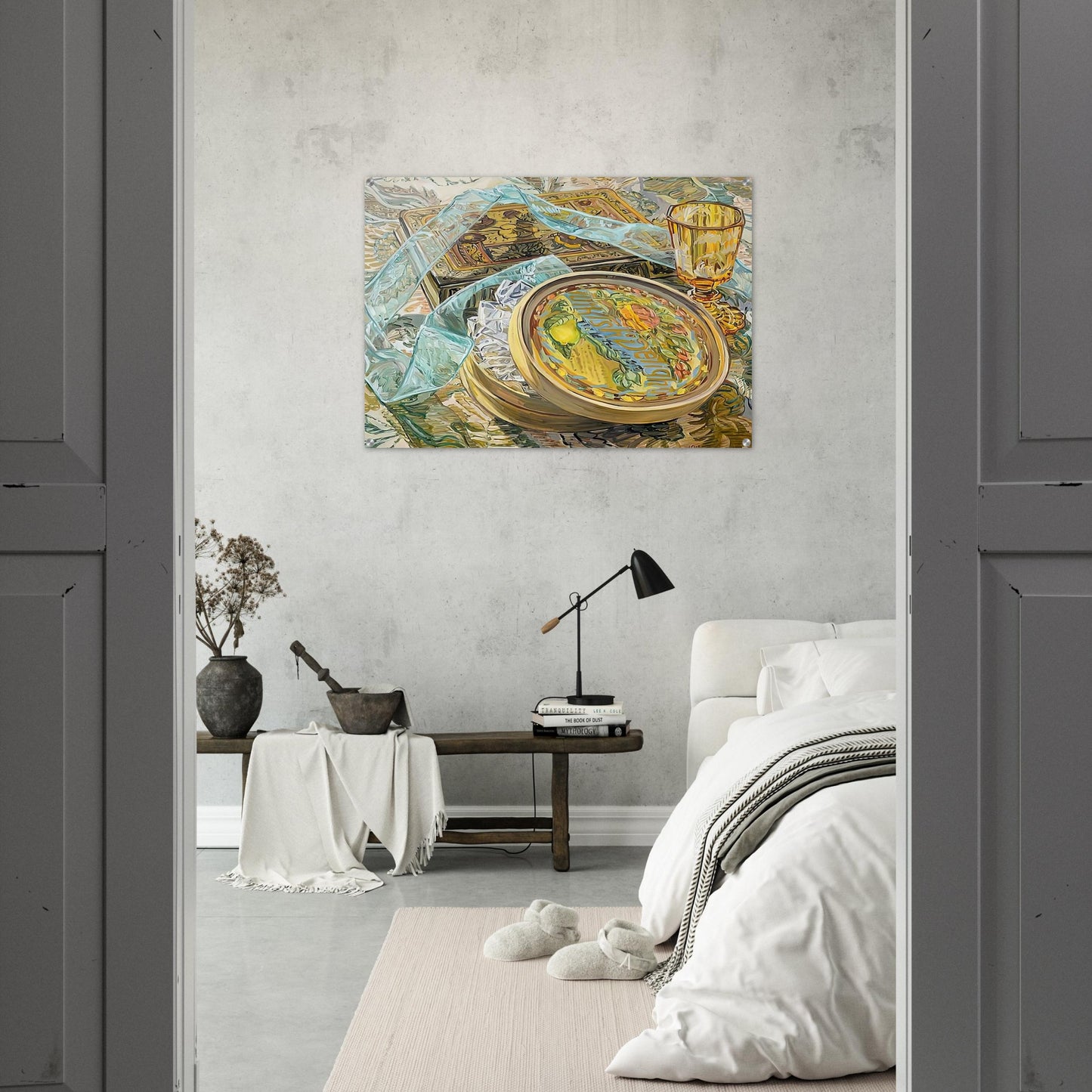 TURKISH DELIGHT 2003 - Janet Fish Acrylic Print - 70x100 cm / 28x40″ inches