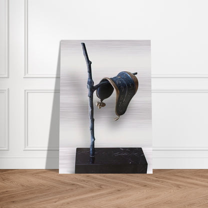 THE PERSISTENCE OF MEMORY 1980 - Salvador Dali Brushed Aluminum Print - 70x100 cm / 28x40 inches | Salvador Dali Aluminum Print | Salvador Dali Prints