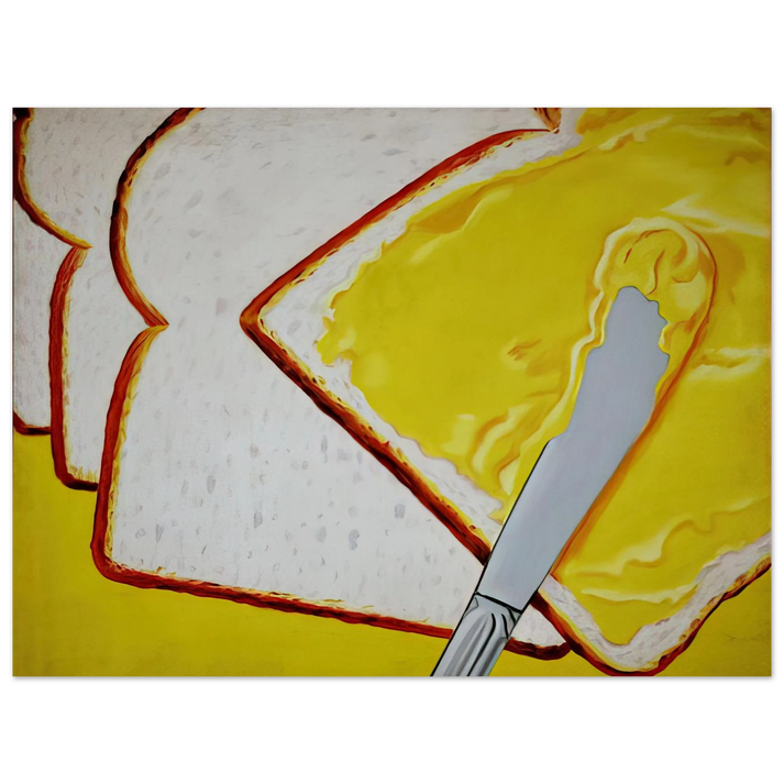 James Rosenquist - White Bread  75x100 cm / 30x40inches Fine Art Poster