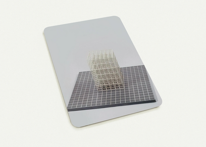 Modular cube. Base By Sol LeWitt Pack of 10 Post Cards | Sol LeWitt Post Cards | A6 (10.5 x 14.8 cm) - 4.1 x 5.8 inches