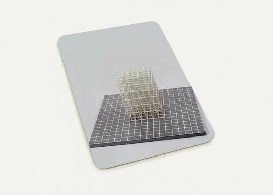 Modular cube. Base By Sol LeWitt Pack of 10 Post Cards | Sol LeWitt Post Cards | A6 (10.5 x 14.8 cm) - 4.1 x 5.8 inches