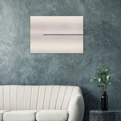 Horizontal Line - Ellsworth Kelly Brushed Aluminum Print - 70x100 cm / 28x40 inches | Ellsworth Kelly Aluminum Print | Ellsworth Kelly Prints