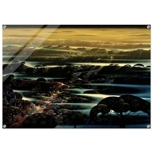 The Valley's Wild - Eyvind Earle Acrylic Print - 70x100 cm / 28x40″ inches