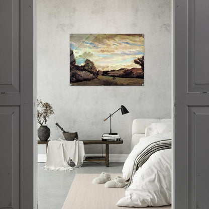 Landscape with Dunes - Vincent van Gogh Acrylic Print - 70x100 cm / 28x40″ inches | Vincent van Gogh Wall Art | Vincent van Gogh Prints