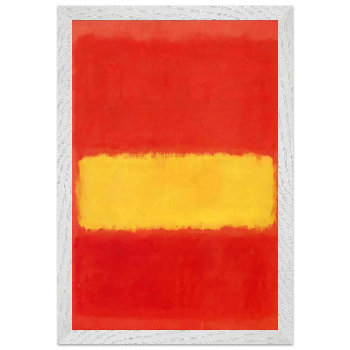 Mark Rothko - Yellow band - 1956 Wall Art - 30x40 cm / 12x16 inches - Fine Art Poster-canvas - -