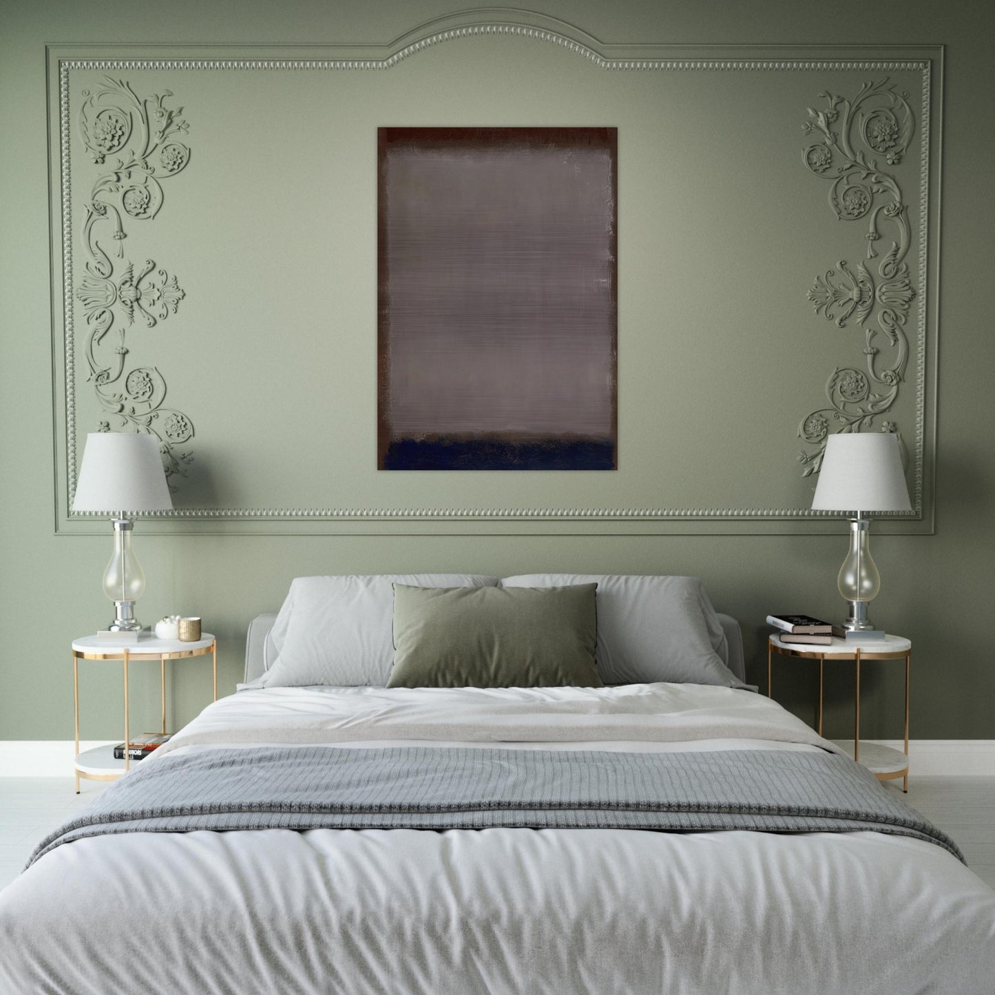 Lavender and Mulberry - 1959 - Mark Rothko Brushed Aluminum Print - 70x100 cm / 28x40 inches | Mark Rothko Aluminum Print | Mark Rothko Prints
