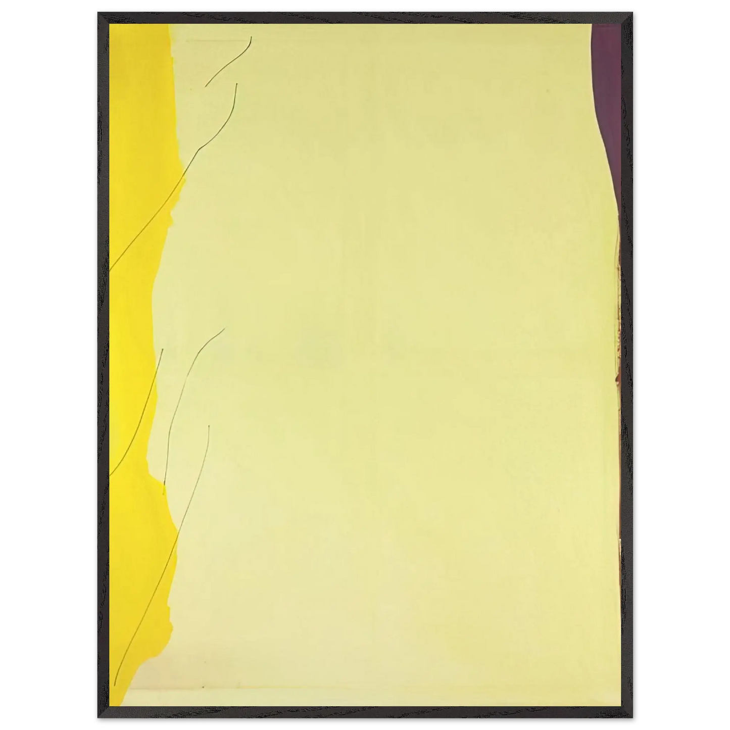 Helen Frankenthaler - Distillation - 1973 Wall art - 15x20 cm / 6x8 Inches - Fine Art Poster - -