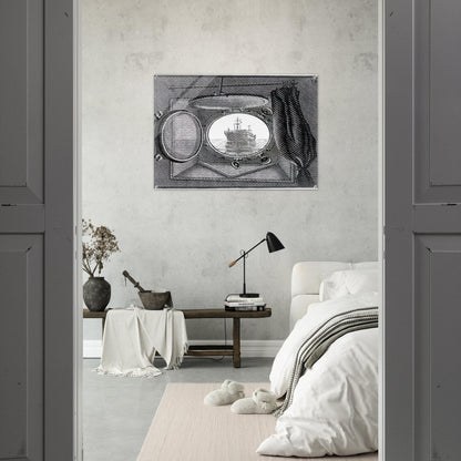 PORTHOLE - MC Escher Acrylic Print - 70x100 cm / 28x40″ inches | Maurits Cornelis Escher Prints