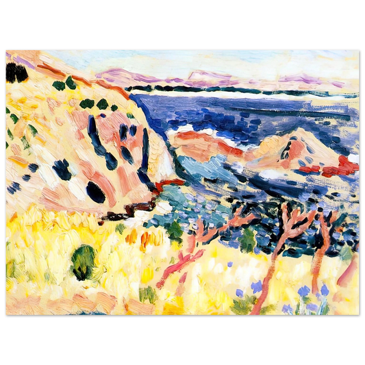Henri Matisse - SEASCAPE 1905  75x100 cm / 30x40inches Fine Art Poster