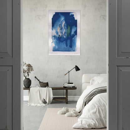 Reflections V - 1995 - Helen Frankenthaler Brushed Aluminum Print - 70x100 cm / 28x40 inches | Helen Frankenthaler Aluminum Print | Helen Frankenthaler Prints