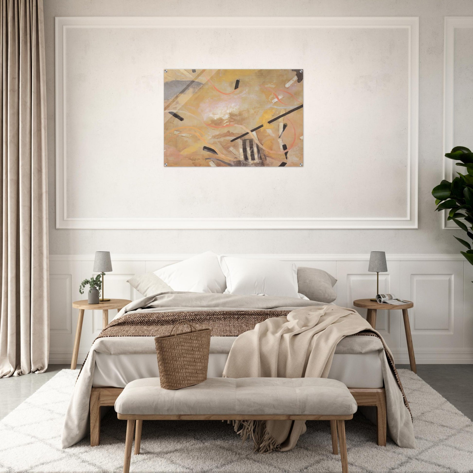 The tendency of aesthetic idealism - 1918 - Julius Evola Acrylic Print - 70x100 cm / 28x40″ inches