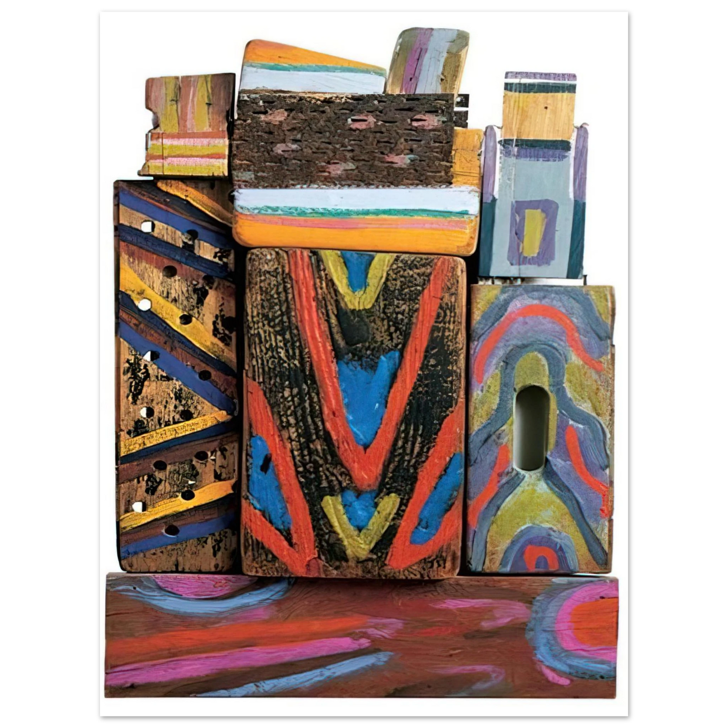 Betty Parsons - Totem Materia-R - 1980  75x100 cm / 30x40inches Fine Art Poster