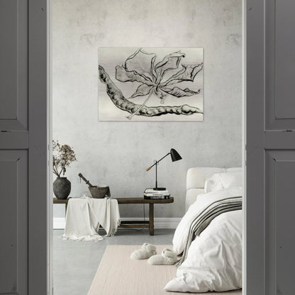 Dead Leaf and Pod - Vincent van Gogh Brushed Aluminum Print - 70x100 cm / 28x40 inches | Vincent van Gogh Aluminum Print | Vincent van Gogh Prints