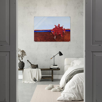 Untitled - 1963 - Theodoros Stamos Acrylic Print - 70x100 cm / 28x40″ inches