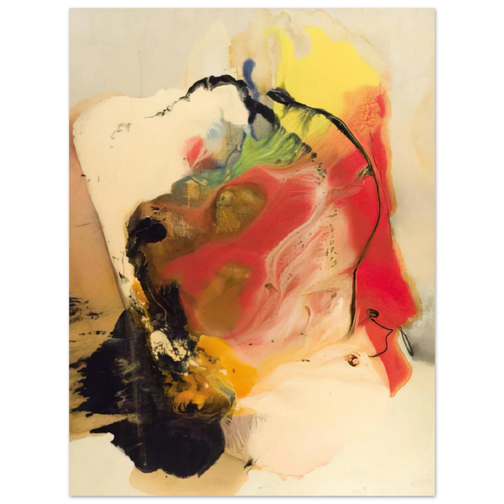 Paul Jenkins - Pompey s Head  75x100 cm / 30x40inches Fine Art Poster