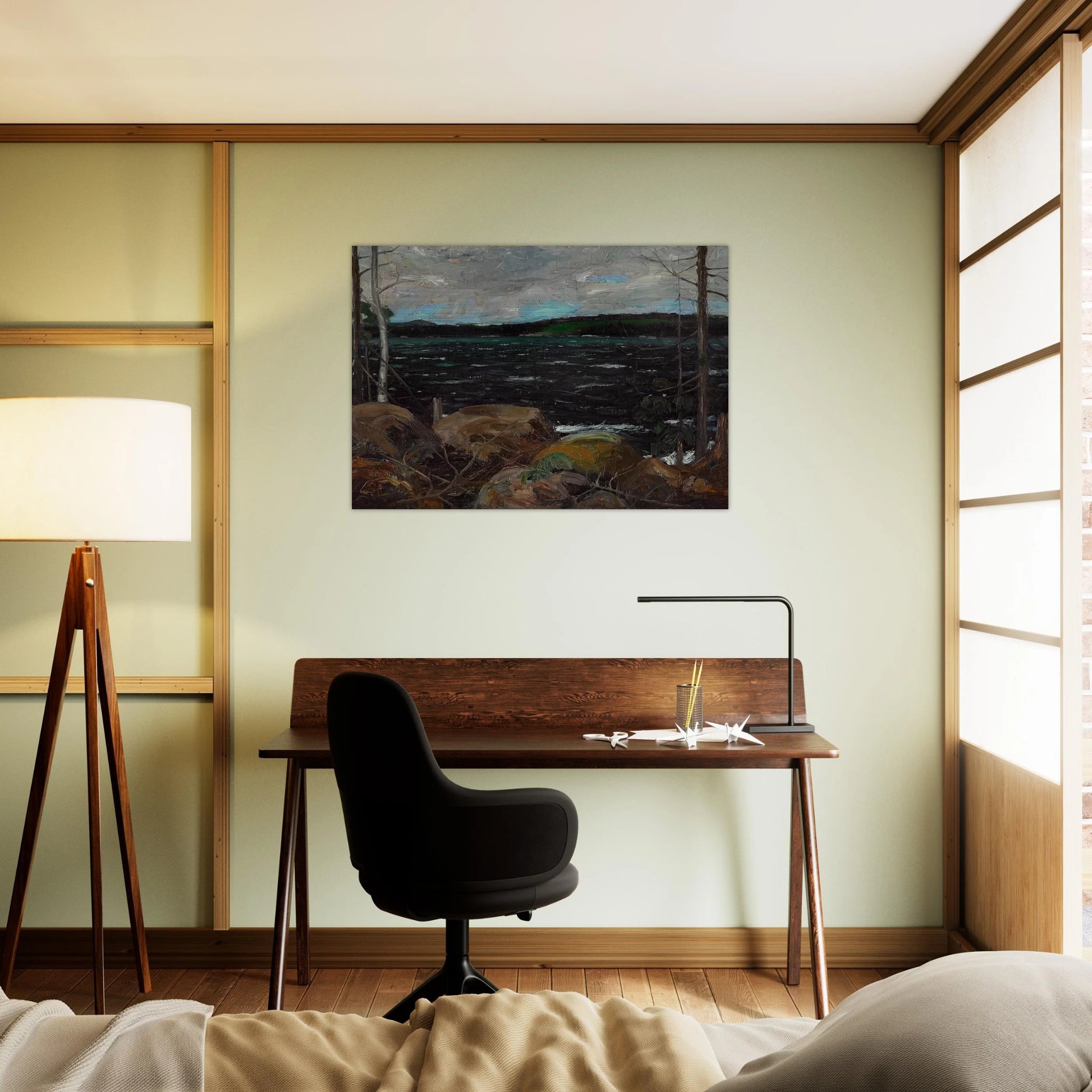 NORTHERN LAKE 1913 - Tom Thomson Brushed Aluminum Print - 70x100 cm / 28x40 inches | Tom Thomson Aluminum Print | Tom Thomson Prints