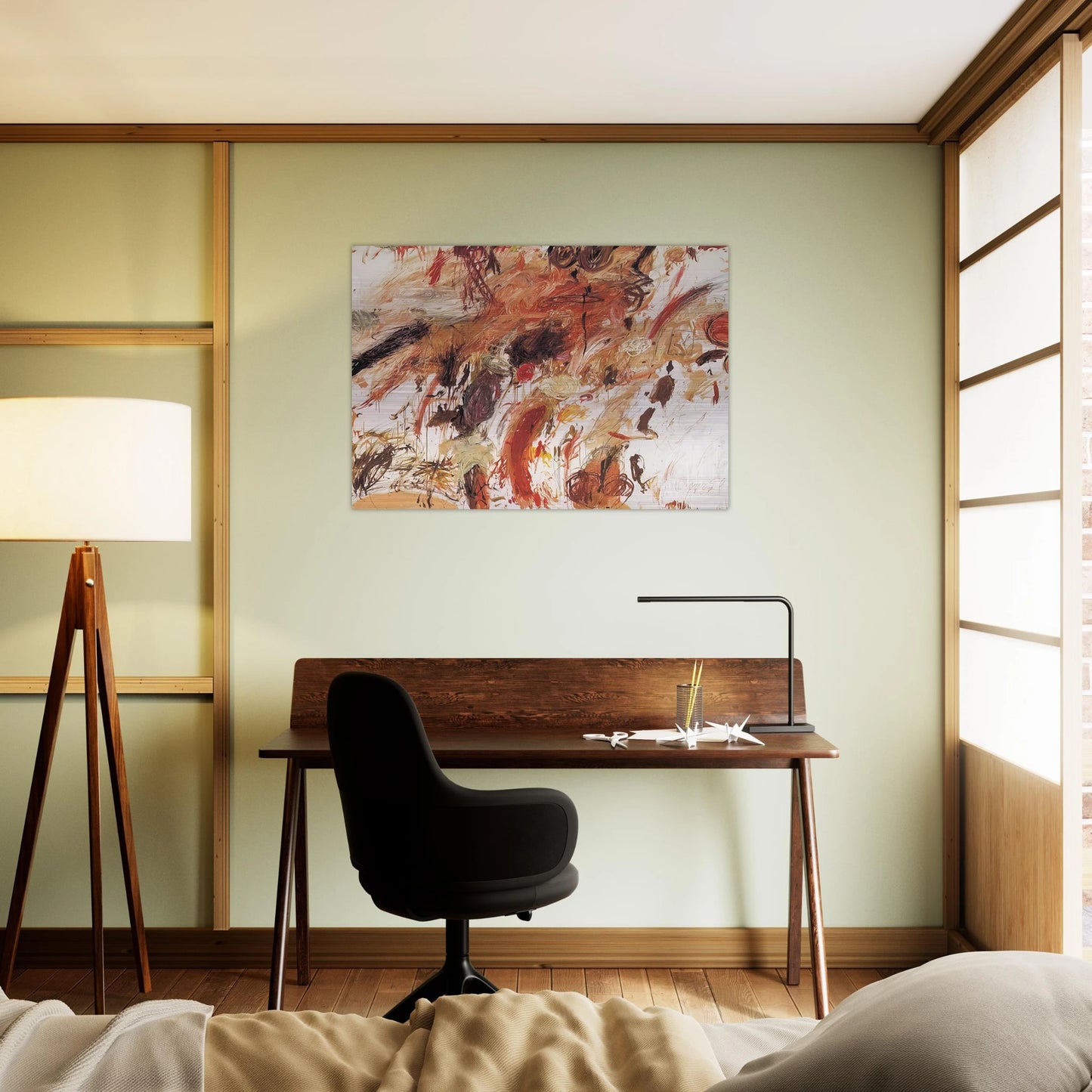 Ferragosto V - Cy Twombly Brushed Aluminum Print - 70x100 cm / 28x40 inches | Cy Twombly Aluminum Print | Cy Twombly Prints