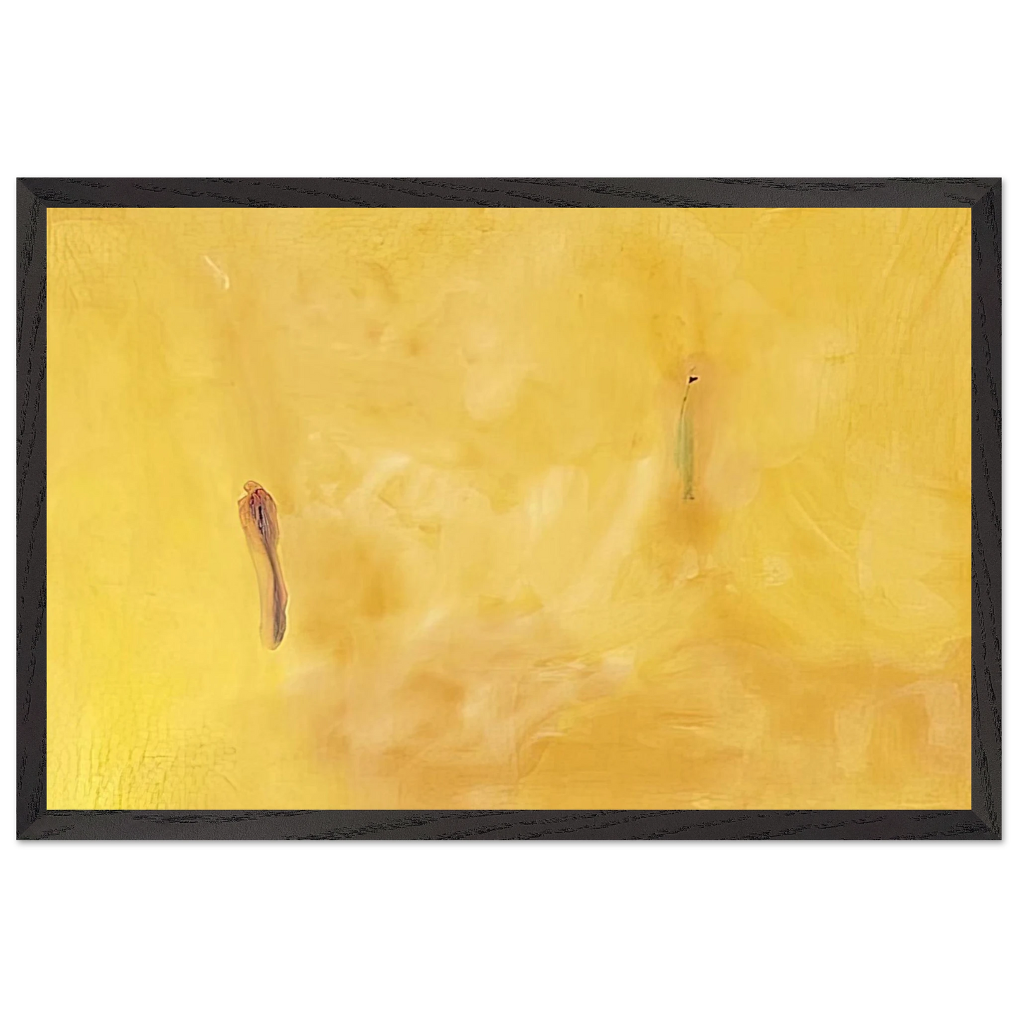 Helen Frankenthaler - Earliness - 1975 Wall art - 40x50 cm / 16x20 inches - Premium Wooden Framed Poster With Fine Art Paper-canvas - White frame